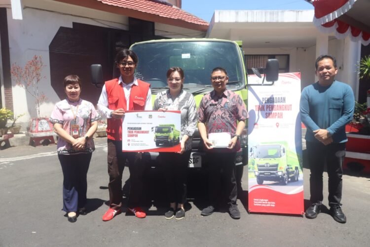Warga Butuh Kota Bersih, Tomohon Dapat Tambahan Armada Pengangkut Sampah