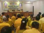 Rapat Pleno Perdana Golkar Sulut