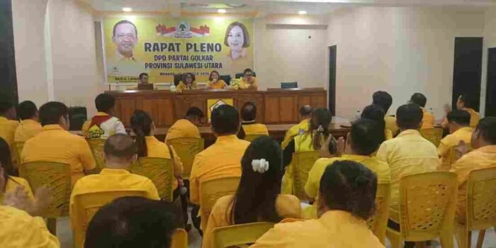 Rapat Pleno Perdana Golkar Sulut